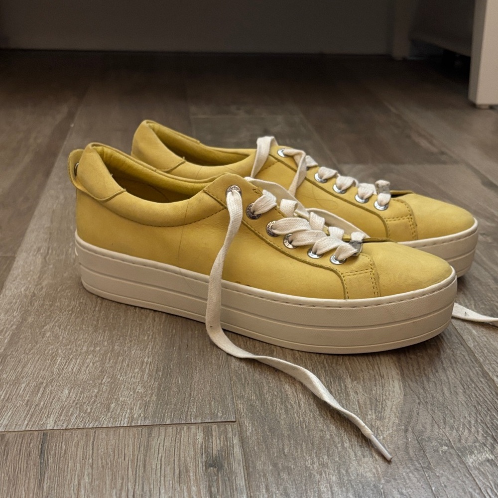 JSLIDES Yellow Women's Sneakers